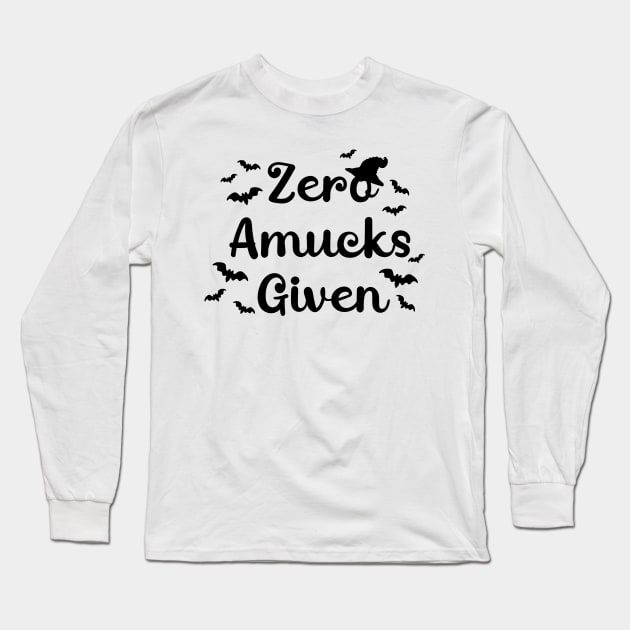 Zero Amucks Given Long Sleeve T-Shirt by talanko
